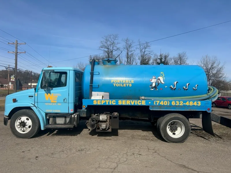 A Wetherell Enterprises septic service tanker truck